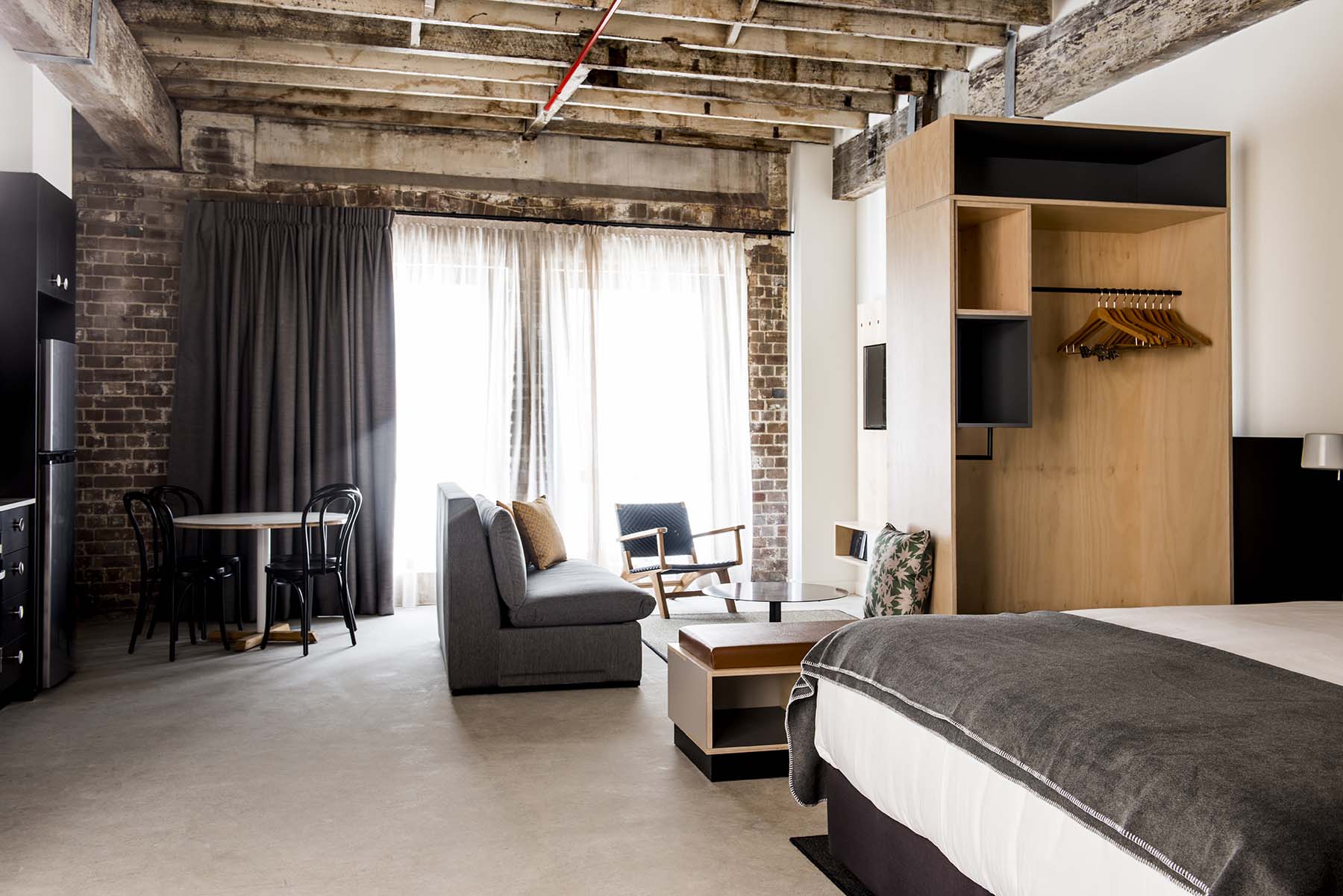 Junior suite accommodation near UTS Sydney at Veriu Broadway hotel