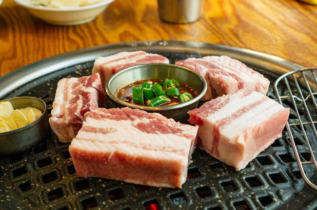 succulent and tender pork belly