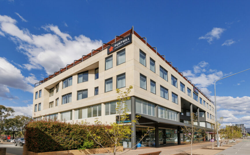 Punthill Tuggeranong hotel building exterior daytime